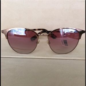 Kate Spade Rose Gold Rose Tint Sunglasses